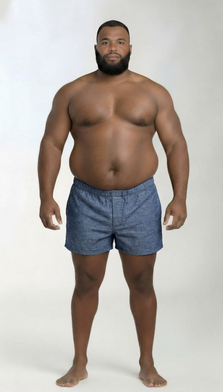 Indigo Boxer Shorts