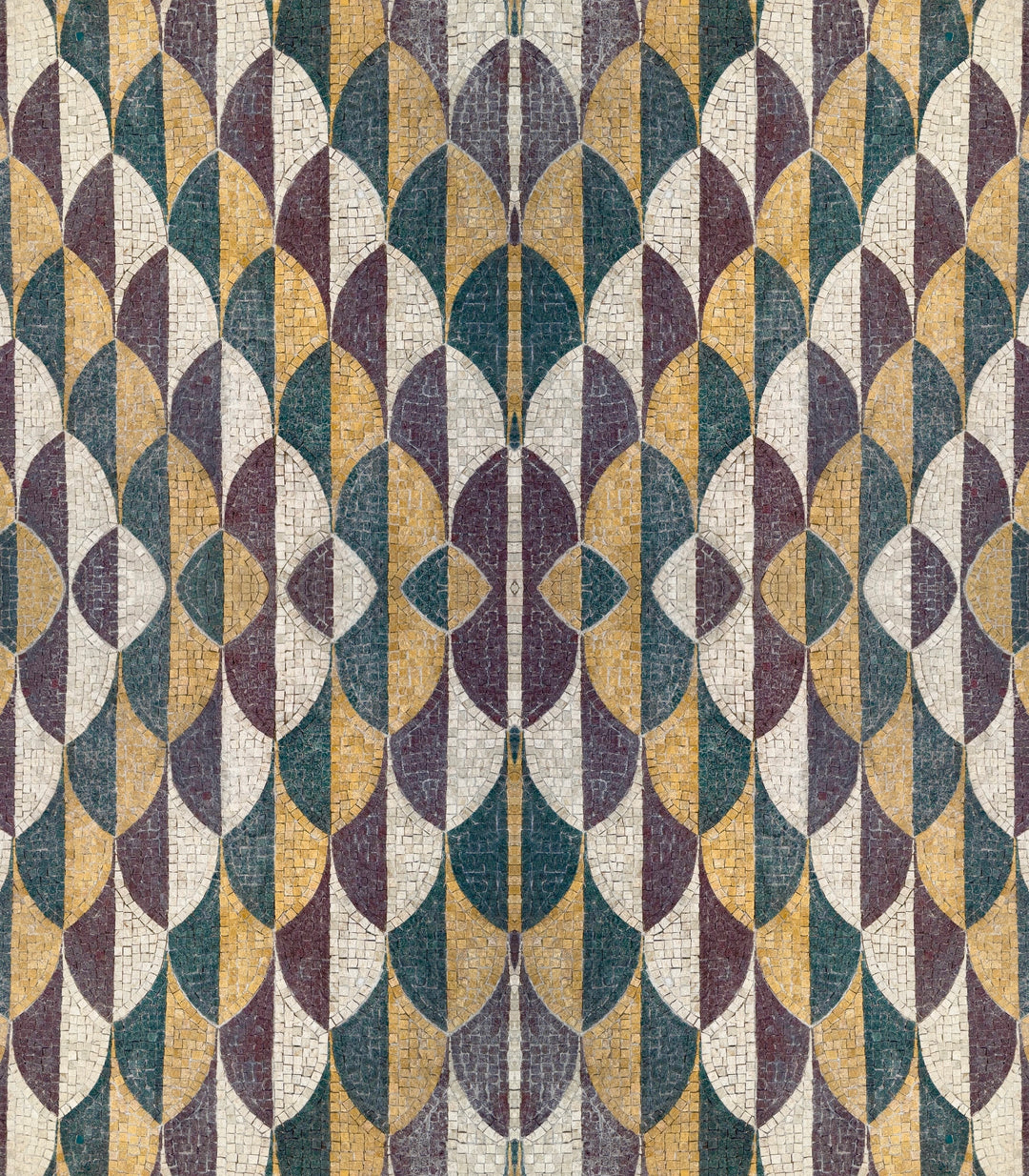 Grape Leaf Quilted Linen Coverlet