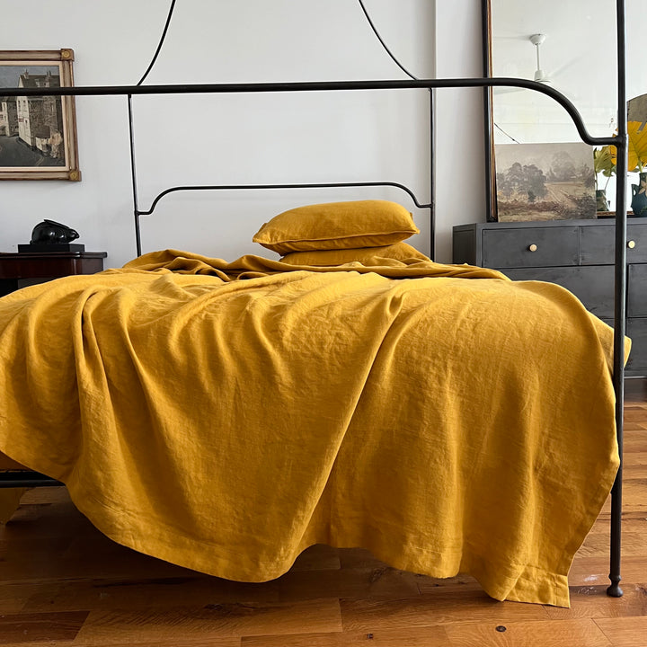 Beeswax Linen Sheet Set