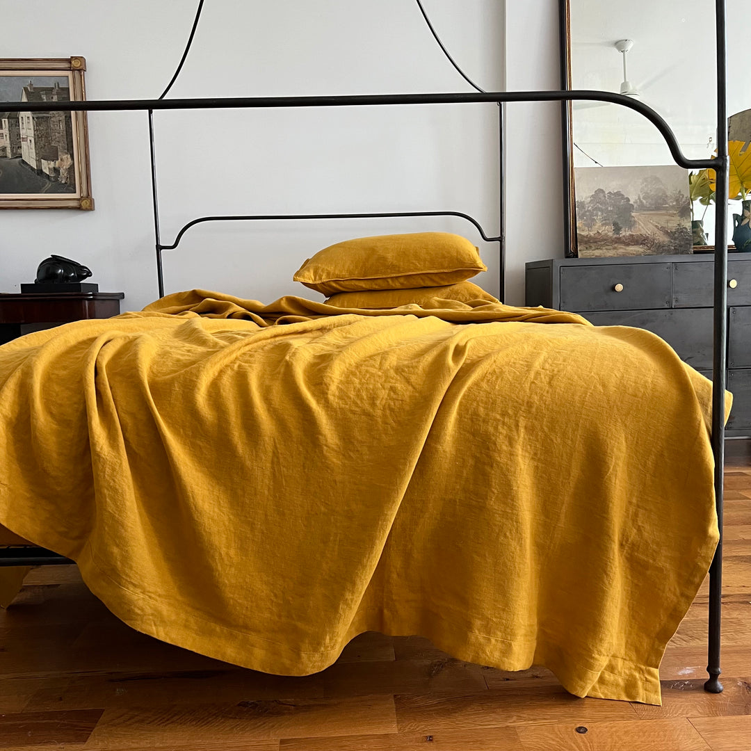 Beeswax Linen Sheet Set