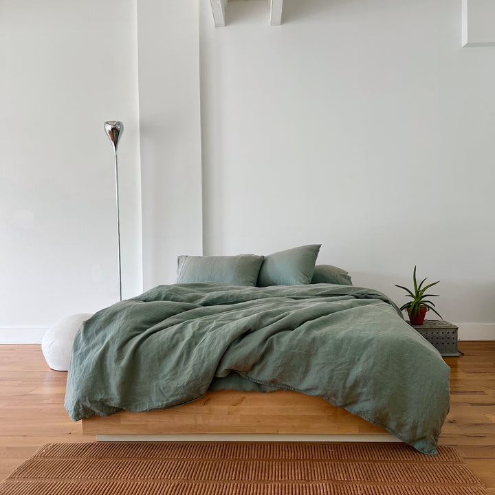 Sale Sage Duvet Cover